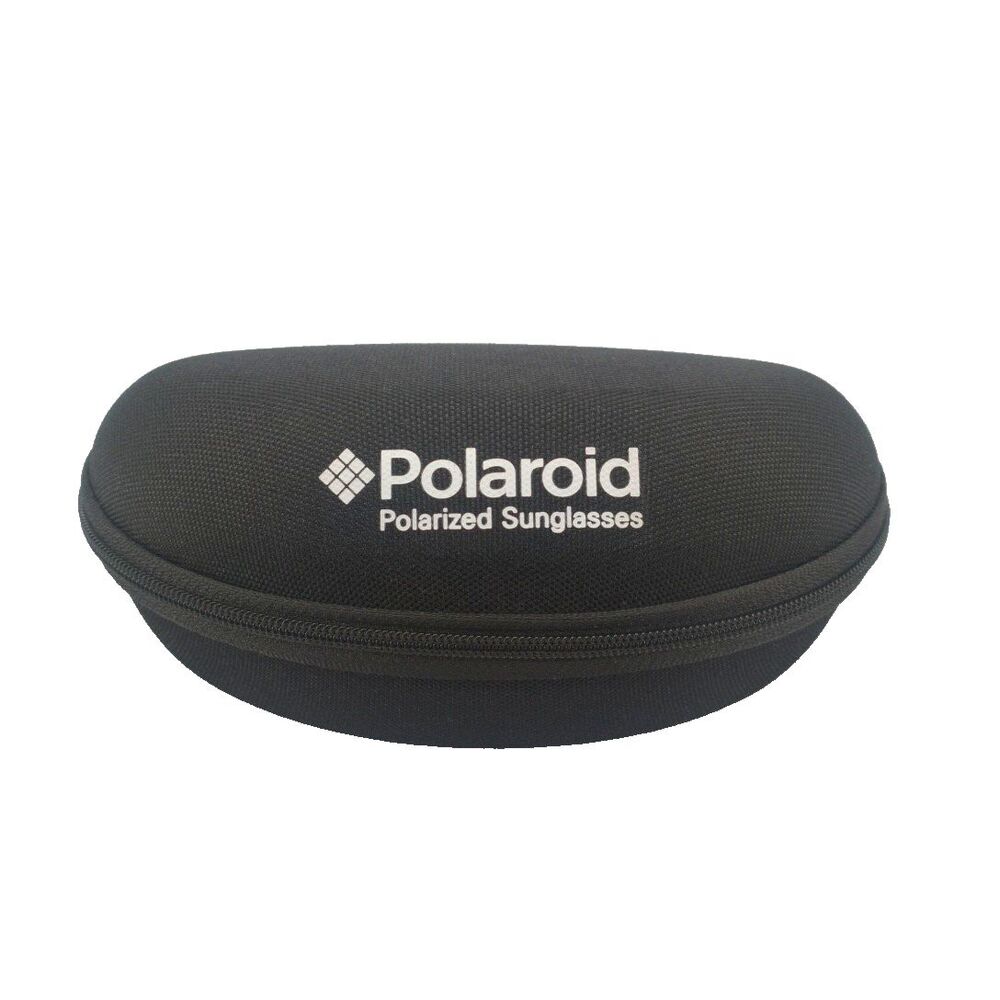 Polaroid Black Sunglasses Case w/ Cloth NWOT
